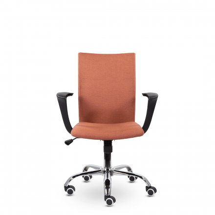 Кресло М-902 Бэрри хром Ср Moderno 05 (Терракот) Кресло М-902 Бэрри хром Ср Moderno 05 (Терракот)