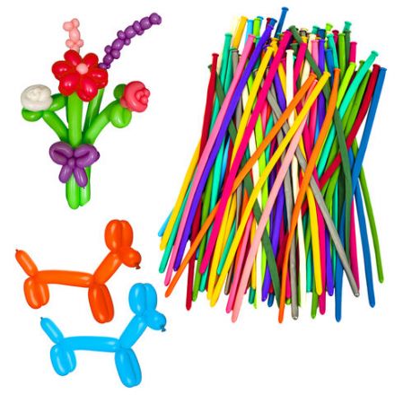 Шары воздушные для моделирования 5х150 см, 100 штук, ассорти, BRAUBERG KIDS, 591877 Шары воздушные для моделирования 5х150 см, 100 штук, ассорти, BRAUBERG KIDS, 591877