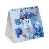 Календарь-домик настольный на гребне, 2026 г., BRAUBERG, 101х101 мм, "Цветы", 117275 Календарь-домик настольный на гребне, 2026 г., BRAUBERG, 101х101 мм, "Цветы", 117275