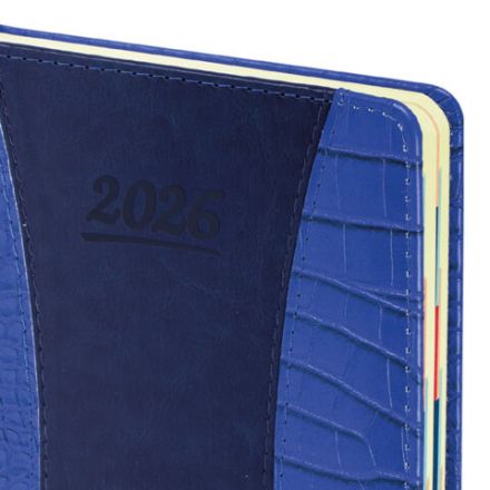 Ежедневник датированный 2026 А5 148х218 мм, GALANT "CombiContract", под кожу, темно-синий, 117486 Ежедневник датированный 2026 А5 148х218 мм, GALANT "CombiContract", под кожу, темно-синий, 117486
