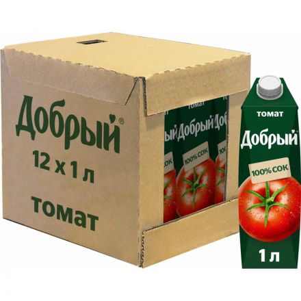 Сок Добрый томатный 1 л Сок Добрый томатный 1 л