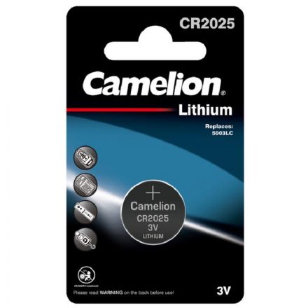 Батарейки Camelion CR2025 BL-1 (CR2025-BP1, литиевая,3V) Батарейки Camelion CR2025 BL-1 (CR2025-BP1, литиевая,3V)