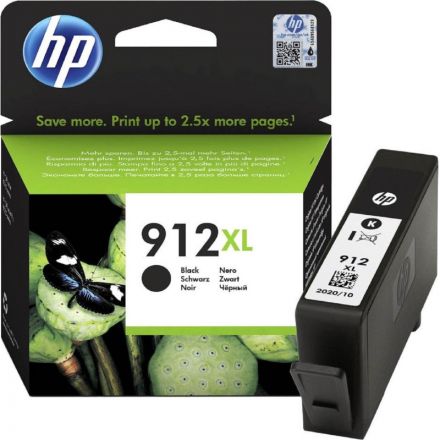 Картридж струйный HP 912XL 3YL84AE чер. пов. емк. для OfficeJet 801x/802x