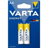 Батарейка Varta ENERGY LR6 AA 2шт/бл Alkaline 1.5V (4106) (4106229412) Батарейка Varta ENERGY LR6 AA 2шт/бл Alkaline 1.5V (4106) (4106229412)