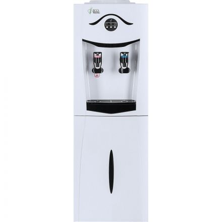 Кулер Ecotronic K21-LF white-black с холодильником, напольный Кулер Ecotronic K21-LF white-black с холодильником, напольный