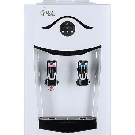 Кулер Ecotronic K21-LF white-black с холодильником, напольный Кулер Ecotronic K21-LF white-black с холодильником, напольный