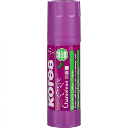 Клей-карандаш Kores Chameleon 15 г цветной (исчезающий цвет) Клей-карандаш Kores Chameleon 15 г цветной (исчезающий цвет)