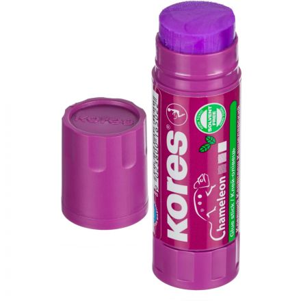 Клей-карандаш Kores Chameleon 15 г цветной (исчезающий цвет) Клей-карандаш Kores Chameleon 15 г цветной (исчезающий цвет)