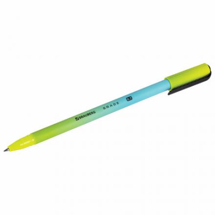 Ручка шариковая BRAUBERG GRADE, СИНЯЯ, корпус soft-touch, пишущий узел 0,7 мм, линия письма 0,35 мм, 144207 Ручка шариковая BRAUBERG GRADE, СИНЯЯ, корпус soft-touch, пишущий узел 0,7 мм, линия письма 0,35 мм, 144207