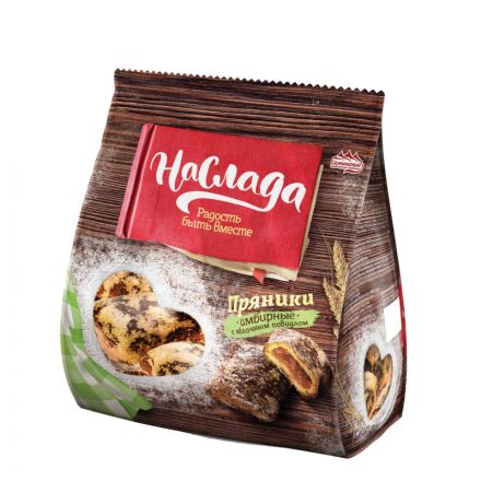 Пряники Наслада имбирные с повидлом, 370г