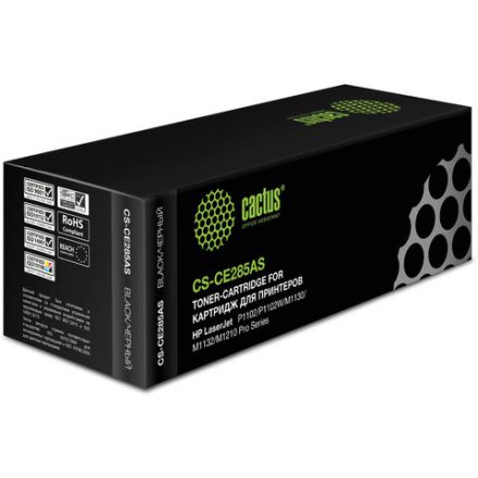 Картридж лазерный CACTUS (CS-CE285AS) для HP LaserJet P1102/P1102W/M1212NF, ресурс 1600 страниц Картридж лазерный CACTUS (CS-CE285AS) для HP LaserJet P1102/P1102W/M1212NF, ресурс 1600 страниц