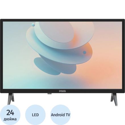 Телевизор Polar P24L51T2CSM, HD ready, смарт (Wildred)