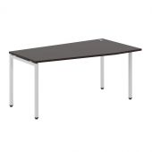 Стол эргономичный XSCT 169(R) Легно темный/Алюминий 1600х900х750 XTEN-S
