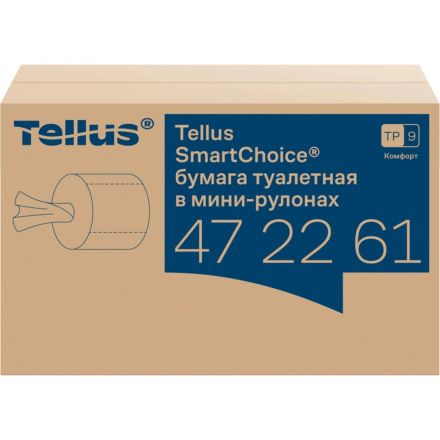 Бумага туалетная Торк/Tellus SmartOne/SmartChoice Комфорт2сл12рул/уп_472261 Бумага туалетная Торк/Tellus SmartOne/SmartChoice Комфорт2сл12рул/уп_472261
