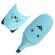 Текстовыделитель мини BRAUBERG KIDS "CUTE CATS PASTEL", АССОРТИ В ПЛАСТИКОВОЙ БАНКЕ, линия 1-5 мм, 152434.