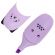 Текстовыделитель мини BRAUBERG KIDS "CUTE CATS PASTEL", АССОРТИ В ПЛАСТИКОВОЙ БАНКЕ, линия 1-5 мм, 152434.
