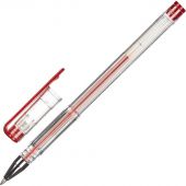 Ручка гелевая неавтомат. Attache красный стерж., 0,5мм