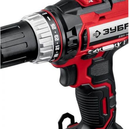 Дрель-шуруповерт аккумуляторная ЗУБР 18В, 40Нм, без АКБ (ДШЛ-185) Дрель-шуруповерт аккумуляторная ЗУБР 18В, 40Нм, без АКБ (ДШЛ-185)