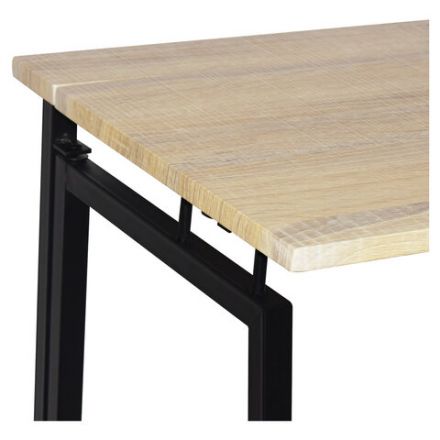 Стол на металлокаркасе BRABIX "LOFT CD-001", 800х440х740 мм, складной, цвет дуб натуральный, 641211 Стол на металлокаркасе BRABIX "LOFT CD-001", 800х440х740 мм, складной, цвет дуб натуральный, 641211