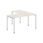 Стол угловой XSCT 1415 Сосна Эдмонт/Алюминий 1400х1500х750 XTEN-S Стол угловой XSCT 1415 Сосна Эдмонт/Алюминий 1400х1500х750 XTEN-S