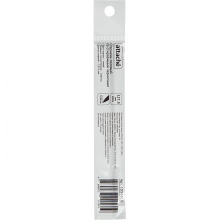 Стержень гелевый стираемымые чернила 127,5мм Attache 0,38 мм, синий Стержень гелевый стираемымые чернила 127,5мм Attache 0,38 мм, синий