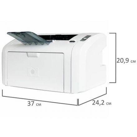 Принтер лазерный CACTUS CS-LP1120W, А4, 18 стр./мин., 8000 стр./мес., в комплекте картридж + кабель USB