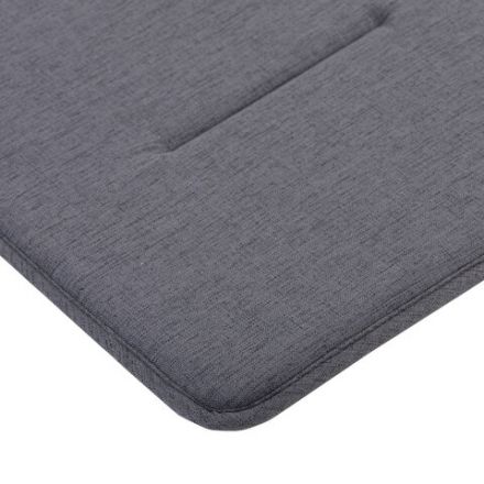 Подушка на стул плоская "РОГОЖКА" 37x37 см, полиэстер, серая PRIMILA (ПРИМИЛА) STANDARD, 700508