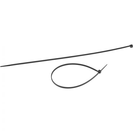 Стяжка (хомут) ЭРА нейлоновая 3.6 х 250 мм чёрная (100 шт/уп) NO-225-179 Стяжка (хомут) ЭРА нейлоновая 3.6 х 250 мм чёрная (100 шт/уп) NO-225-179