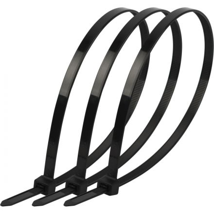 Стяжка (хомут) ЭРА нейлоновая 3.6 х 250 мм чёрная (100 шт/уп) NO-225-179 Стяжка (хомут) ЭРА нейлоновая 3.6 х 250 мм чёрная (100 шт/уп) NO-225-179