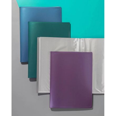 Папка файловая 40 файлов Attache Metallics А4, 800мкм, этикетка, серый Папка файловая 40 файлов Attache Metallics А4, 800мкм, этикетка, серый