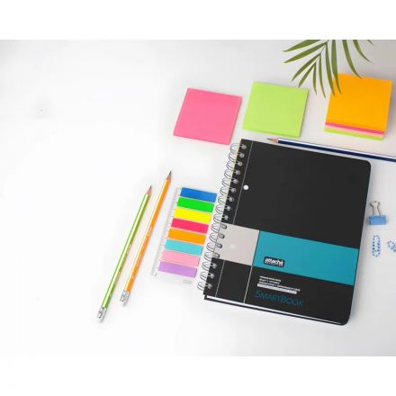 Стикеры Attache Selection с клеев. краем 76х76, неон, пурпур. 100л