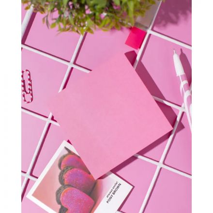 Стикеры Attache Selection с клеев. краем 76х76, неон, пурпур. 100л