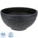 Кашпо -миска с эффектом камня Polistone bowl, 40,5х20см, графит, 72-9655