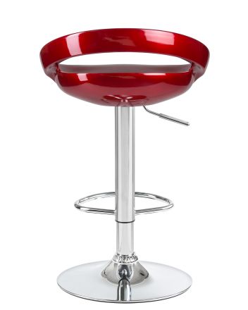 Стул барный DOBRIN DISCO, бордовый металлик Стул барный DOBRIN DISCO, бордовый металлик