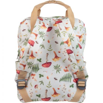 Рюкзак Квадро Грибы, светлый, 1 отд., 3 кармана,37х28х13 Рюкзак Квадро Грибы, светлый, 1 отд., 3 кармана,37х28х13