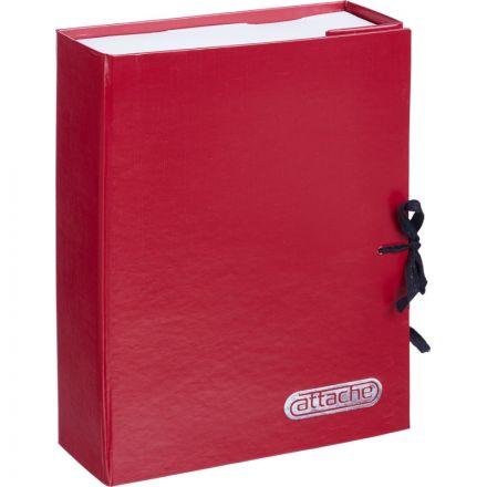 Папка архивная складная ATTACHE,70мм,красн Папка архивная складная ATTACHE,70мм,красн