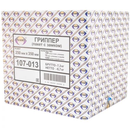 Пакет с замком (Zip Lock) 25x35 см., 35мкм, 100 шт/ ЭКОНОМ Пакет с замком (Zip Lock) 25x35 см., 35мкм, 100 шт/ ЭКОНОМ