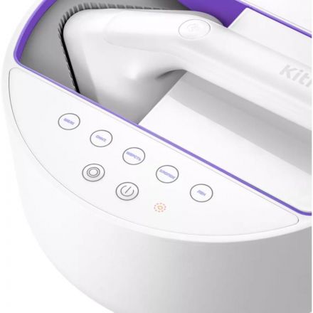 Отпариватель Kitfort КТ-9110-1 бело-фиолетовый Отпариватель Kitfort КТ-9110-1 бело-фиолетовый