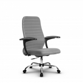 Кресло Метта SU-CM-10P светло-серое/светло-серое Ch