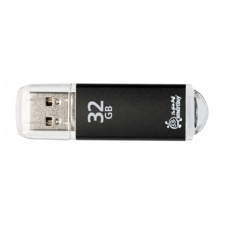 Флеш-память Smartbuy V-Cut, 32Gb, USB 2.0, чер, SB32GBVC-K