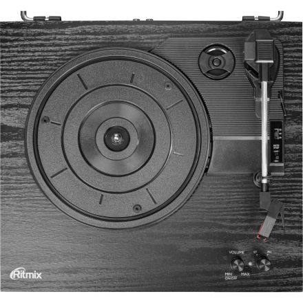 Виниловый проигрыватель Ritmix LP-380B Black wood Виниловый проигрыватель Ritmix LP-380B Black wood