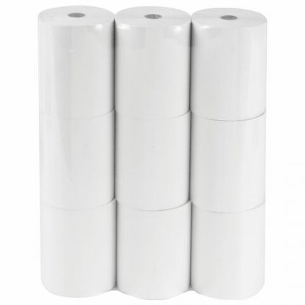 Чековая лента ТЕРМОБУМАГА 80 мм (диаметр 63 мм, длина 60 м, втулка 12 мм) КОМПЛЕКТ 9 шт., BRAUBERG, 110887 Чековая лента ТЕРМОБУМАГА 80 мм (диаметр 63 мм, длина 60 м, втулка 12 мм) КОМПЛЕКТ 9 шт., BRAUBERG, 110887