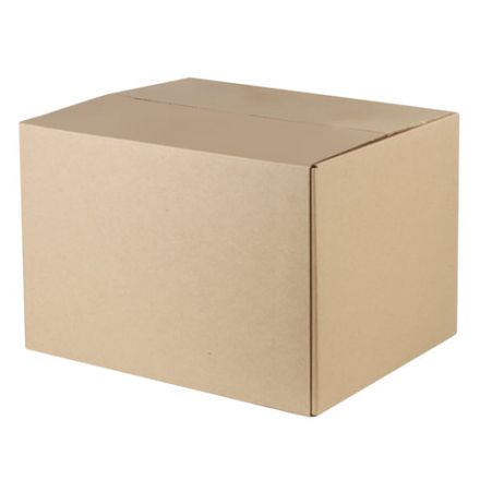 Гофроящик, длина 380 х ширина 304 х высота 285 мм, марка Т23, профиль В, FEFCO 0201 / ГОСТ, исполнение А