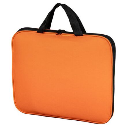 Папка на молнии с ручками STAFF EVERYDAY, А4, полиэстер, ярко-оранжевая, 270735 Папка на молнии с ручками STAFF EVERYDAY, А4, полиэстер, ярко-оранжевая, 270735