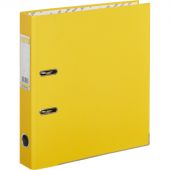 Папка-регистратор BANTEX ECONOMY PLUS, 1447,50мм,желт,ПБП1,карм.кор,мет.уг