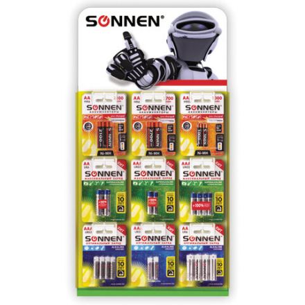 Дисплей для размещения товара настольный SONNEN, 65x35x21 см, 9 крючков, металл, 504996 Дисплей для размещения товара настольный SONNEN, 65x35x21 см, 9 крючков, металл, 504996