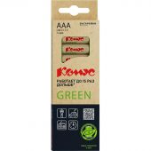 Батарейка Комус Green AAA/LR03 12 шт/уп Батарейка Комус Green AAA/LR03 12 шт/уп