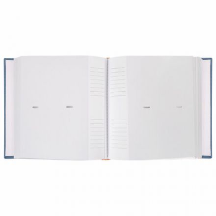 Фотоальбом BRAUBERG "Джинс" на 200 фото 10х15 см, ткань, бумажные страницы, переплет, бокс, 391173