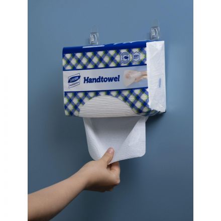 Полотенца бумажные для диспенсеров Luscan Professional 2-слойные белые 200 листов