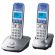 Радиотелефон Panasonic KX-TG2512RUS серебристый (2шт)
